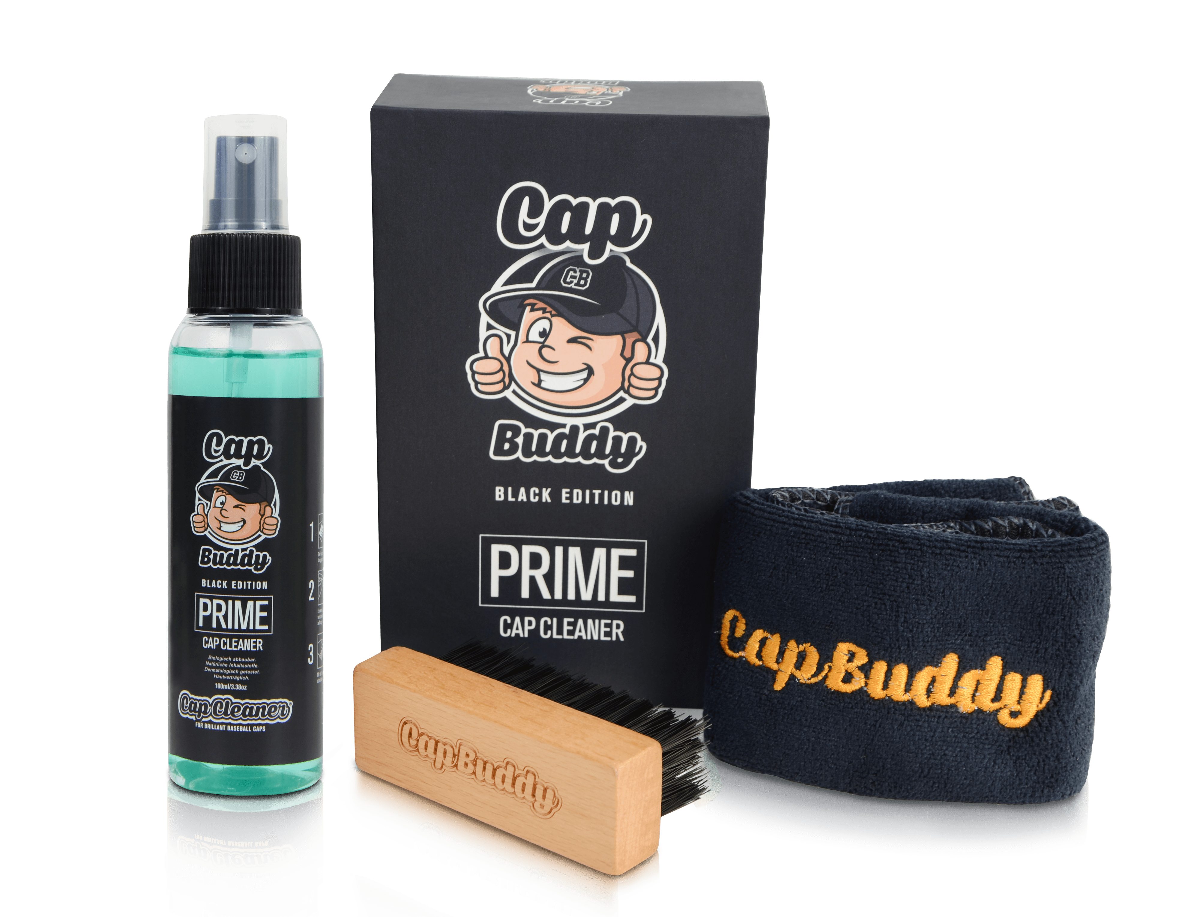 Ballcap Buddy Black Edition Prime Cap Cleaner Kit